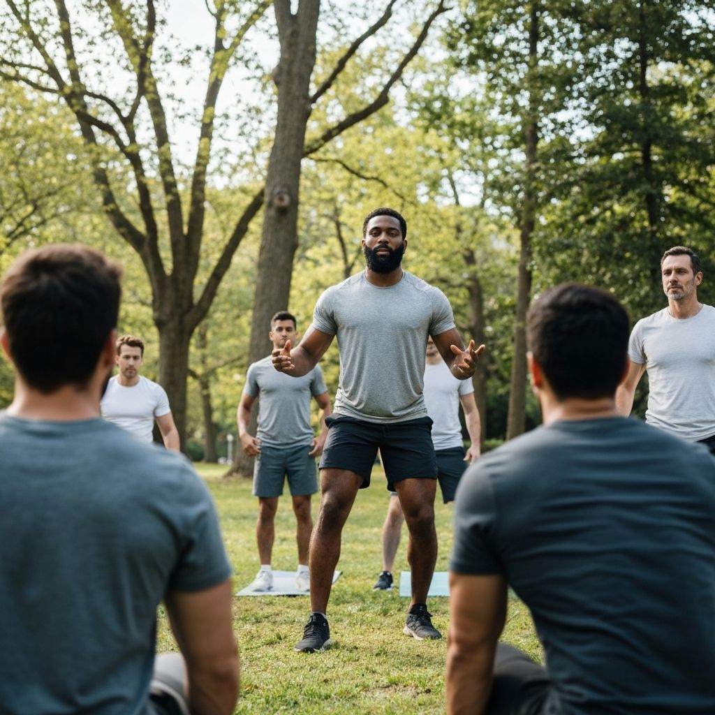 Gesunde Ernährung und aktiver Lebensstil für Männer